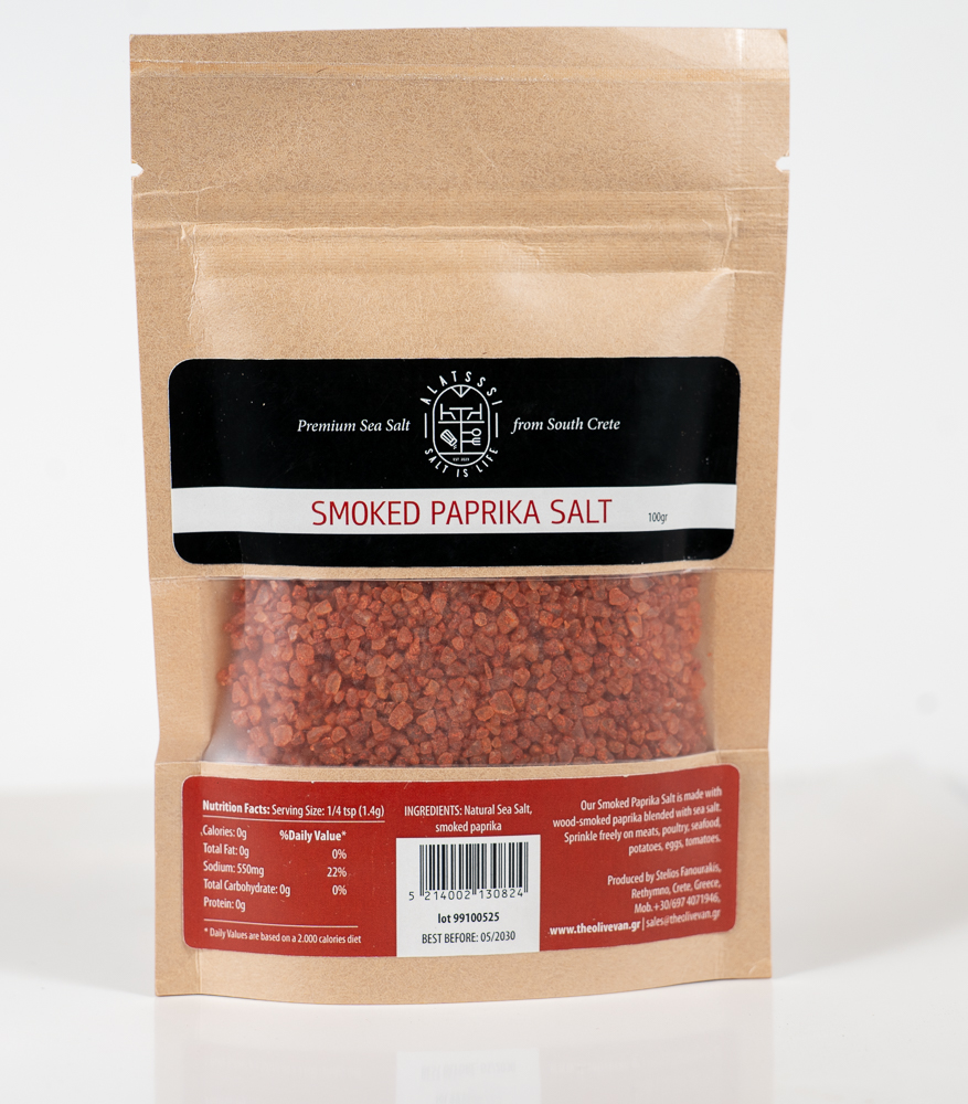 Smoked Paprika Salt 100gr